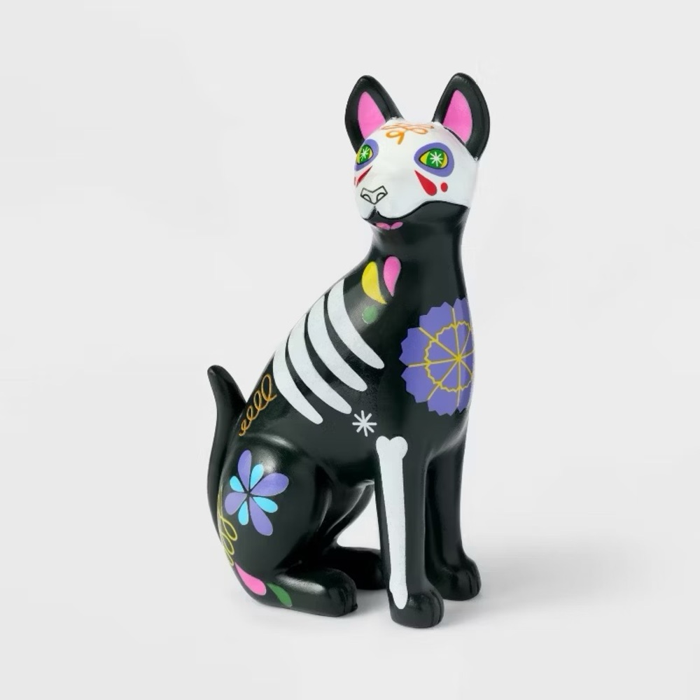 Día de Muertos 5" Dog Polyresin Figurine nwt skeleton Halloween